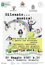 Locandina Silenzio musica 28 maggio 2025